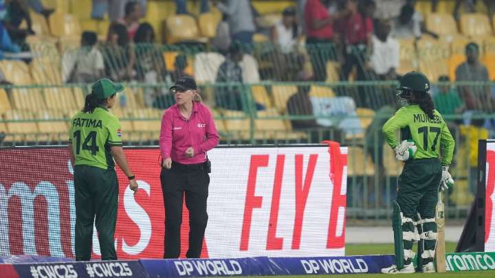 Run-out drama: Muneeba dismissed in controversial fashion during IND vs PAK tie