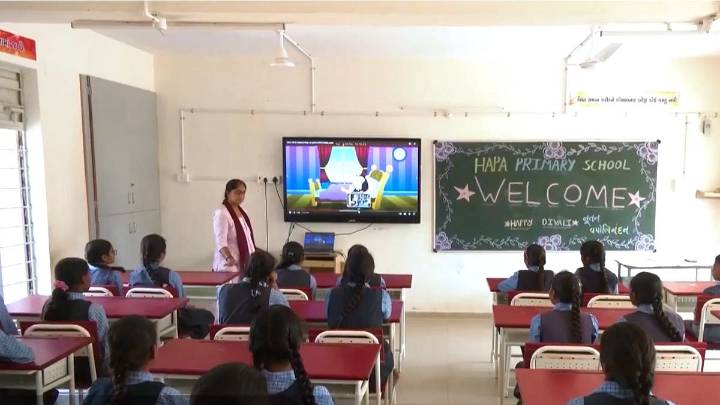 Gujarat: Modern Library At Hapa Primary School Becomes Model Of Rural Education Innovation
