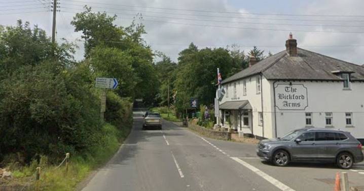 Live: Crash near popular Devon pub causing jams