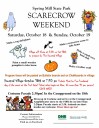 Spring Mill State Park to host Scarecrow Weekend October 18