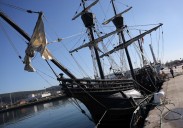 La Nao Victoria trae el espíritu de Elcano a Avilés