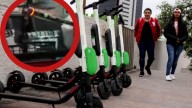 Conductor es captado robando scooter público en Nuevo León; sistema GPS lo delataría