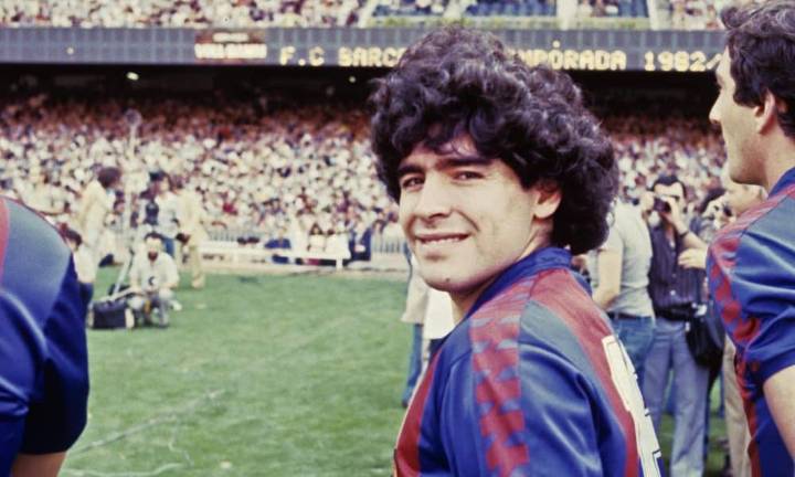 65 años del nacimiento de Maradona