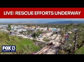 Hurricane Melissa rescue efforts