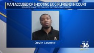 Man accused of shooting ex girlfriend in court