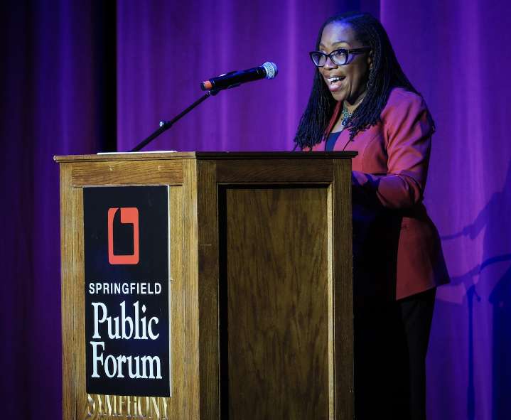 Justice Jackson tells Springfield audience: ‘Anything worth doing takes effort’