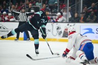 Habs' Cole Caufield caps 2-goal night with OT winner to top Kraken - The Rink Live | Coverage of youth, junior, high school and college hockey