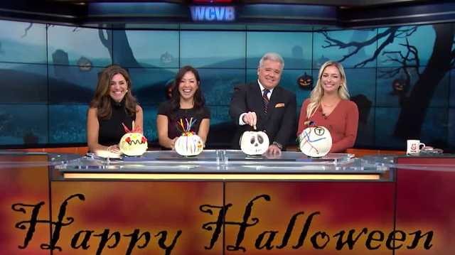 EyeOpener team surprised with pumpkin decorating contest: Who won?