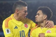 James y Luis Díaz encabezan la alineación de Colombia para enfrentar a México