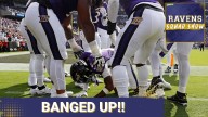 RAVENS SQUAD SHOW: Baltimore Ravens BANGED UP as they prepare for game against Houston Texans