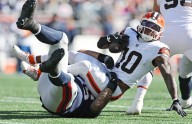 Myles Garrett’s 5 sacks not enough to overcome bad offense and Dillon Gabriel’s 2 picks in Browns’ 32