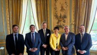 Raúl Jalil se reunió con un grupo minero francés para evaluar inversiones en la provincia