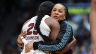 South Carolina women's basketball coach Dawn Staley in photos