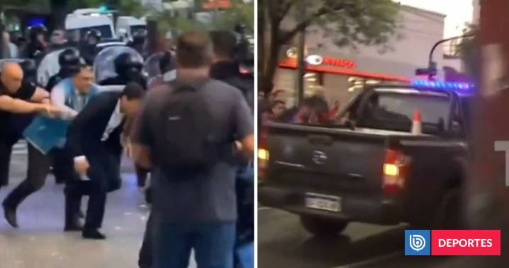 Dramático escape de presidente de San Lorenzo en Argentina: huyó en patrullero para no ser linchado