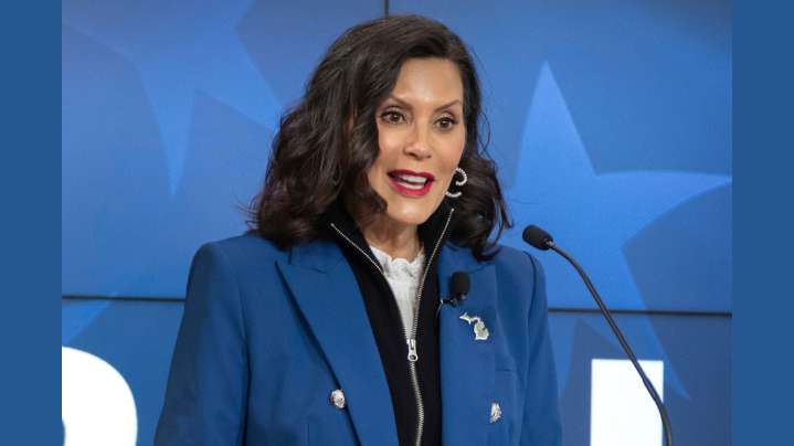 Michigan Gov. Gretchen Whitmer casts doubt on a 2028 presidential bid