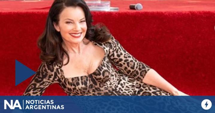 Fran Drescher recibió su estrella en el Paseo de la Fama de Hollywood