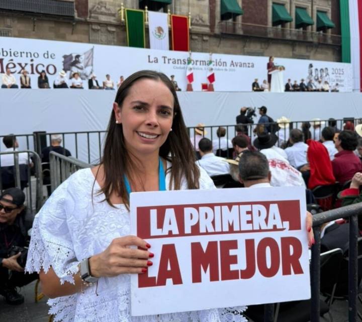 Ana Paty Peralta respalda a Claudia Sheinbaum y reafirma su trabajo con el Gobierno de la Cuarta Transformación