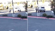 Como en película de acción: se arroja a un vehículo en marcha para evitar una tragedia (VIDEO)