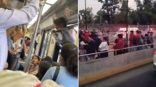 Muere hombre tras caer del Tren Ligero de Guadalajara; iba colgado de una ventana