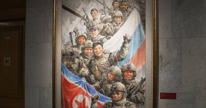 Bloody letters and battlefield art: Russian museum's tribute to North Korean soldiers in Ukraine