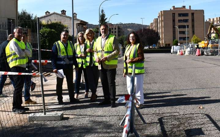 Dolz y López conocen in situ las obras de acceso a Cañadillas
