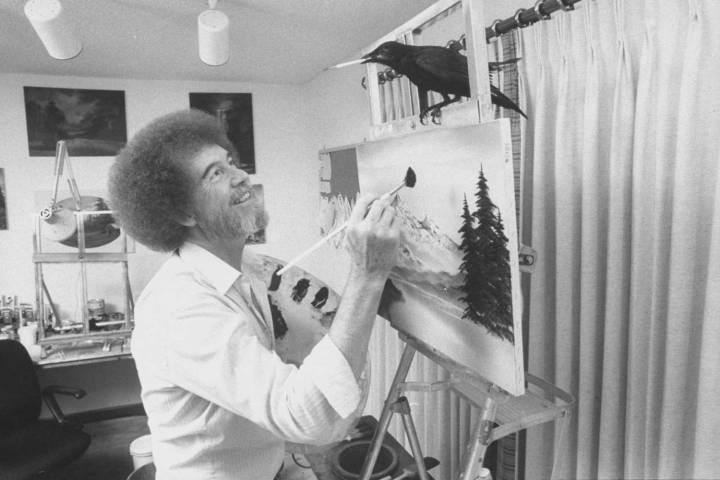 Bob Ross’ Paintings to Be Auctioned to Support Public TV After Cuts