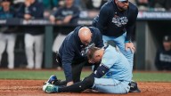 George Springer injury update: Latest news on Blue Jays star after being hit in knee by pitch vs. Mariners
