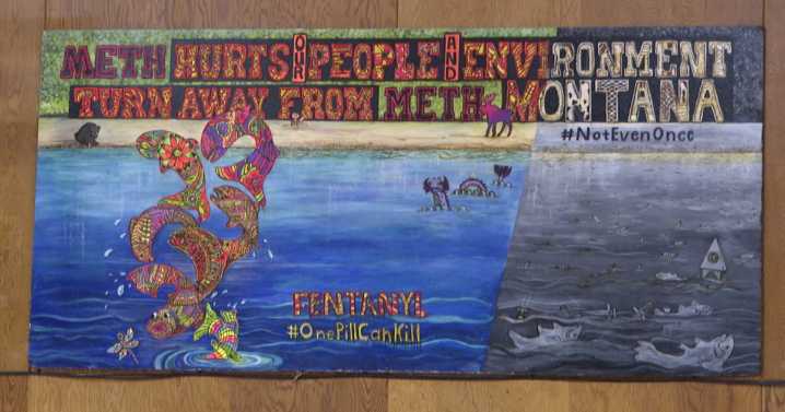 Kalispell students win statewide billboard contest with anti