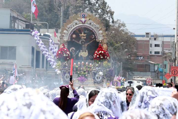Señor de los Milagros: imagen irá al Callao este domingo 26. Conoce la ruta