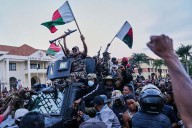 Madagascar president to make a speech after soldiers turned against the government in apparent coup