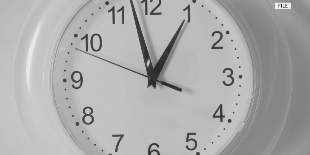 When do we ‘fall back’ in 2025 for the end of daylight saving time?