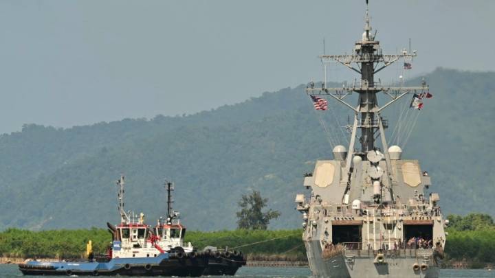 EEUU retira al destructor USS Gravely de las costas de Trinidad y Tobago: Estaba a 10 kilómetros de Venezuela