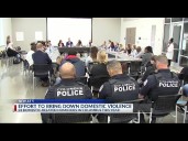 City, county leaders discuss domestic violence prevention