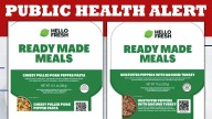 Public health alert issued for ready-to-eat meals containing spinach with possible Listeria contamination