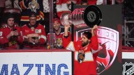 Panthers celebrate Stanley Cup win with banner ceremony, eye historic three