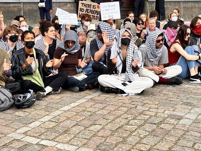 Alemania: Arrestan a 17 personas por bloquear una calle en protesta contra Israel en Berlín
