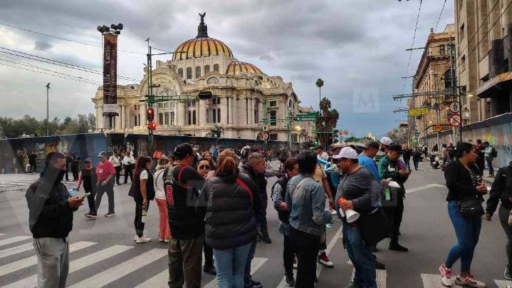 Policías de CdMx protestan por agresiones durante marcha del 2 de octubre