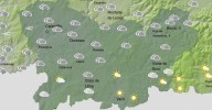 Fin de semana de cambios en Ourense: lluvias el sábado y sol el domingo