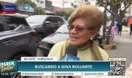 "Se habrá ido con Cerrón": Ciudadanos opinan sobre el paradero de Dina Boluarte