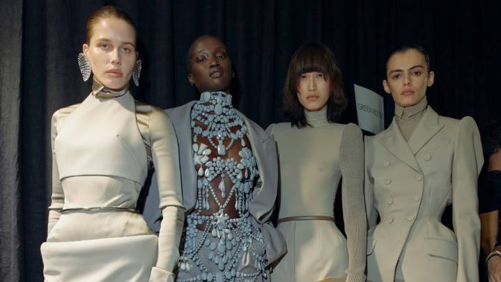 Backstage at Mugler Spring 2026 Ready-to-Wear Collection [PHOTOS]