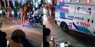 En video: Hombre en ropa interior salió de un club nocturno y abatió a un presunto ladrón en Montería