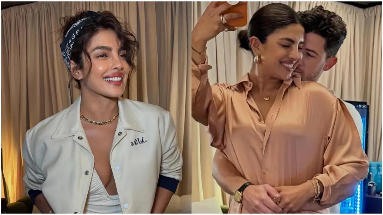 Priyanka Chopra shares a glimpse of what life looks like on tour with her husband Nick Jonas and daughter