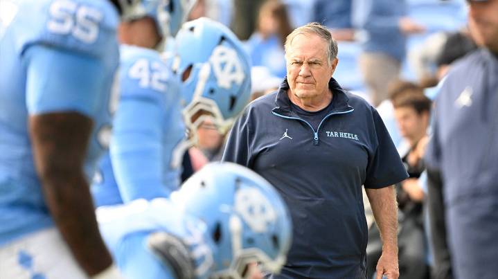North Carolina HC Bill Belichick gives a vintage response after Virginia loss