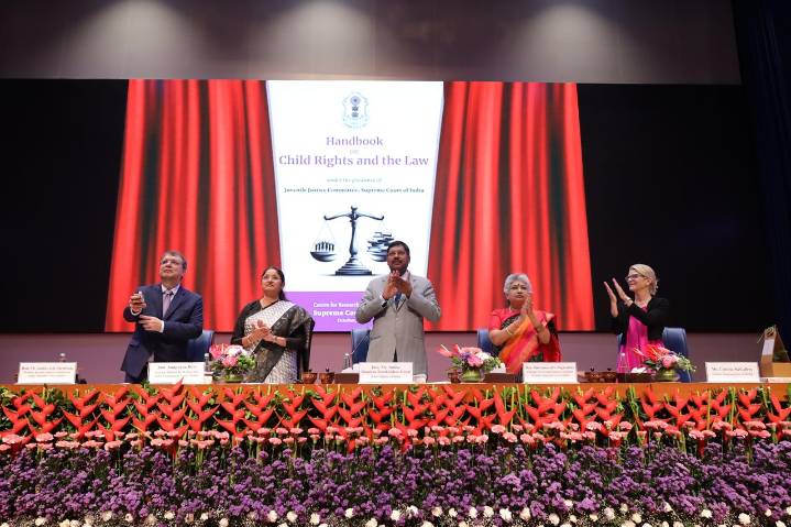 Justice JB Pardiwala Launches Handbook On Child Rights, Emphasises Need To Safeguard & Empower Girl Children