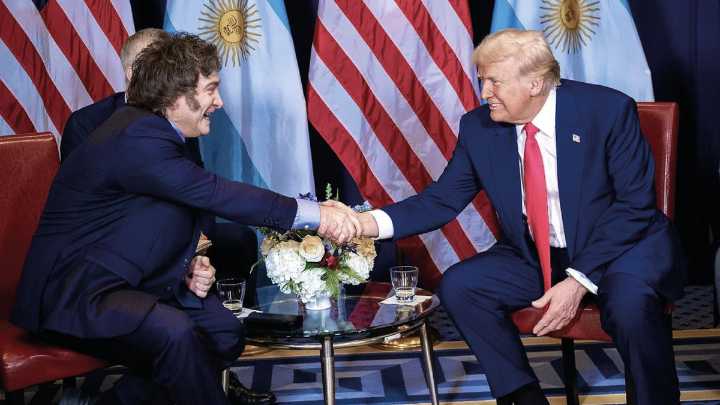 Máxima expectativa: Javier Milei se reúne con Donald Trump en la Casa Blanca