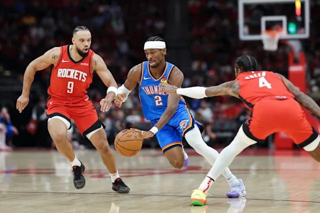 Venció el Thunder a los Rockets en doble tiempo extra