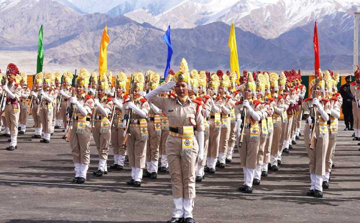 Over 450 recruits including 209 women join Ladakh Police, mark first passing parade of UT