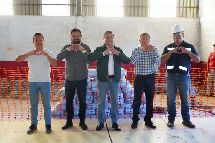 Arranca mejora en la Unidad Deportiva Ángeles Blancos