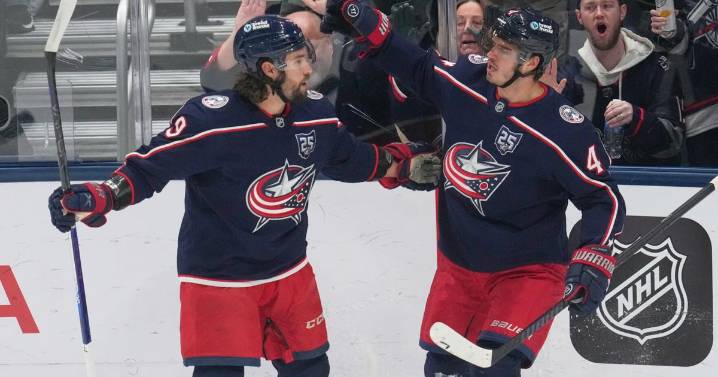 Sillinger, Olivier lead Blue Jackets to 6-3 win over Maple Leafs for third straight win