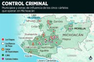 Tres años ubicados... y cárteles ¡impunes!